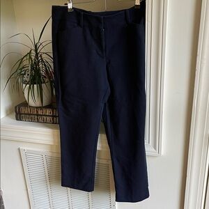Navy Blue women’s ankle length slacks